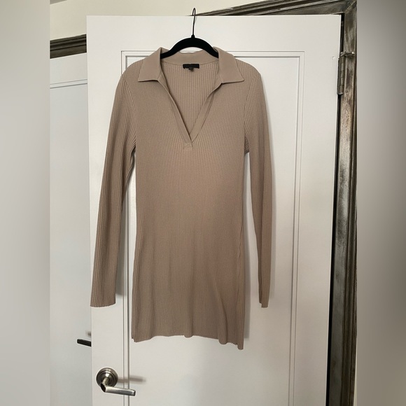 The Range Long Sleeve Polo Mini Dress - Picture 6 of 6